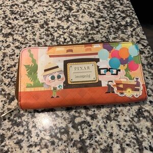 Loungefly Pixar Up Zip Wallet - Carl and Ellie